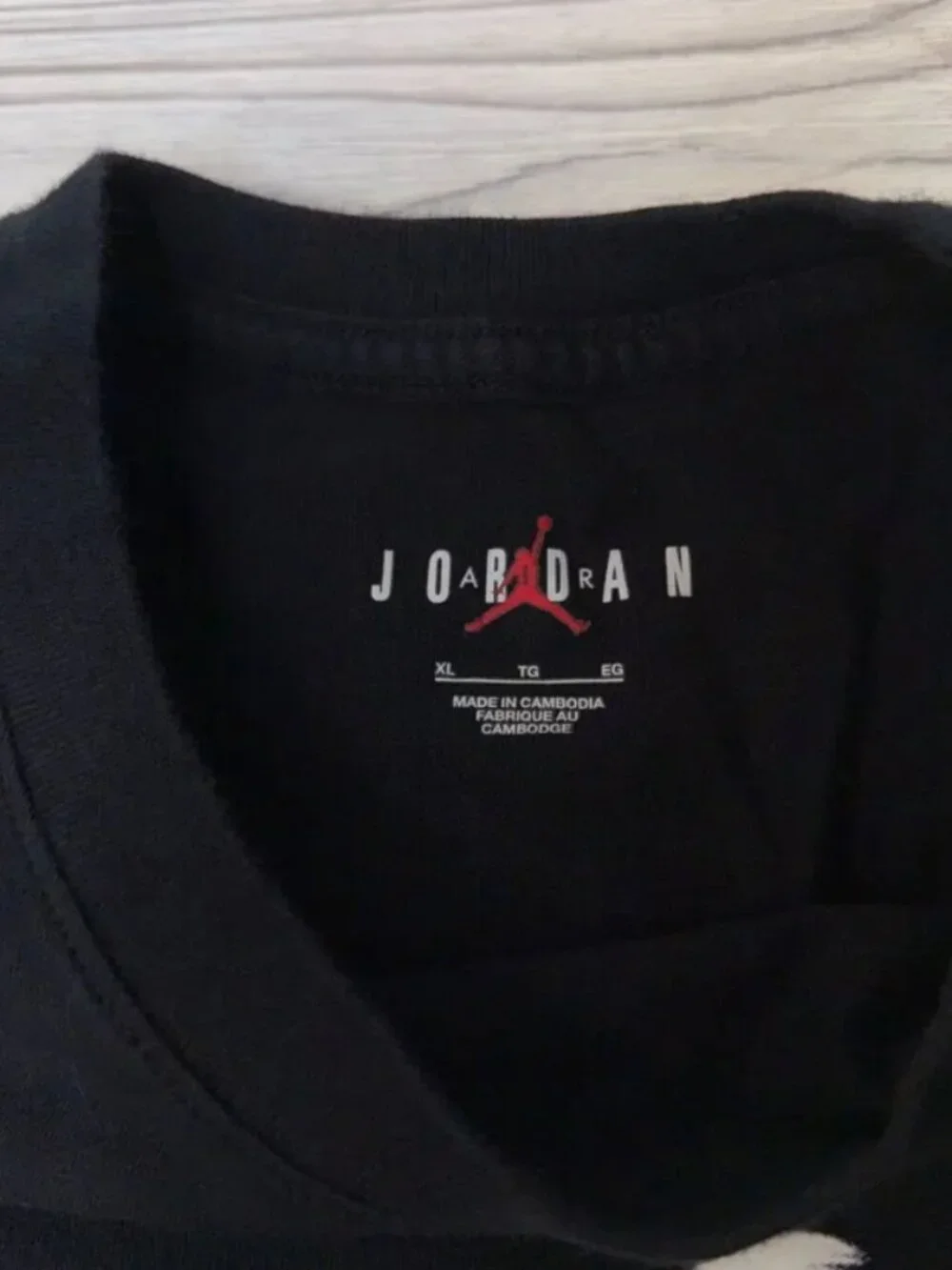 Nike Air Jordan Black & White Jumpman T-Shirt